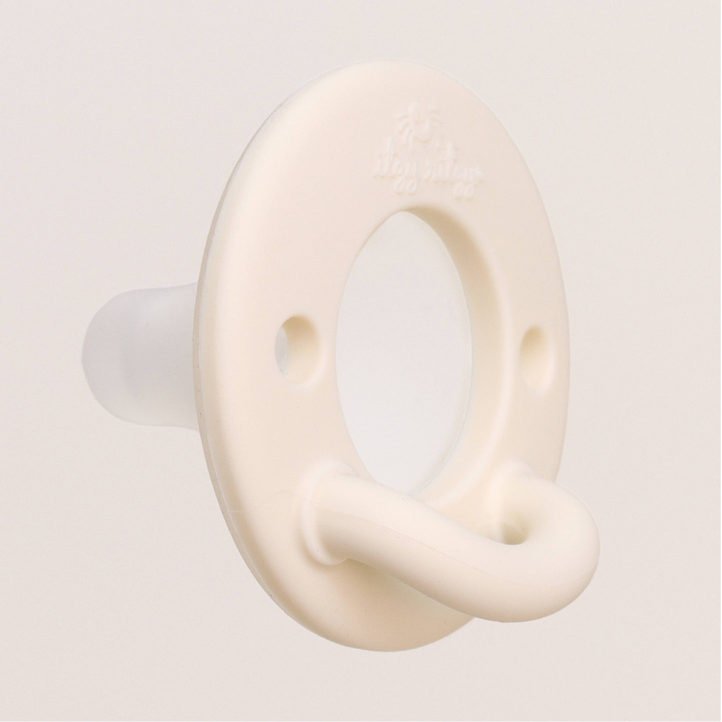 Itzy Ritzy Latch & Soothe Breastlike Pacifier-Taupe