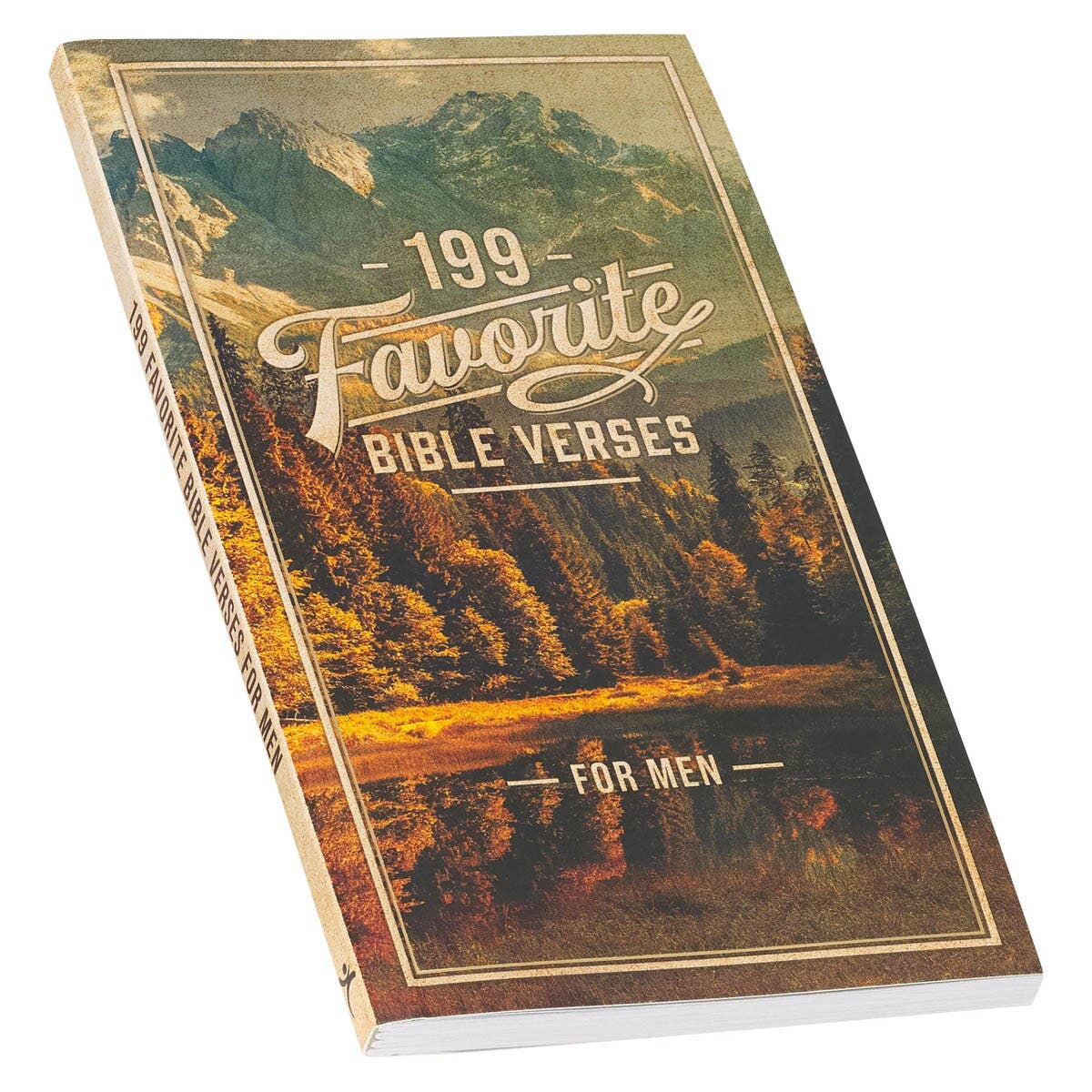 Christian Art Gifts 199 Favorite Bible Verses for Men-Softcover