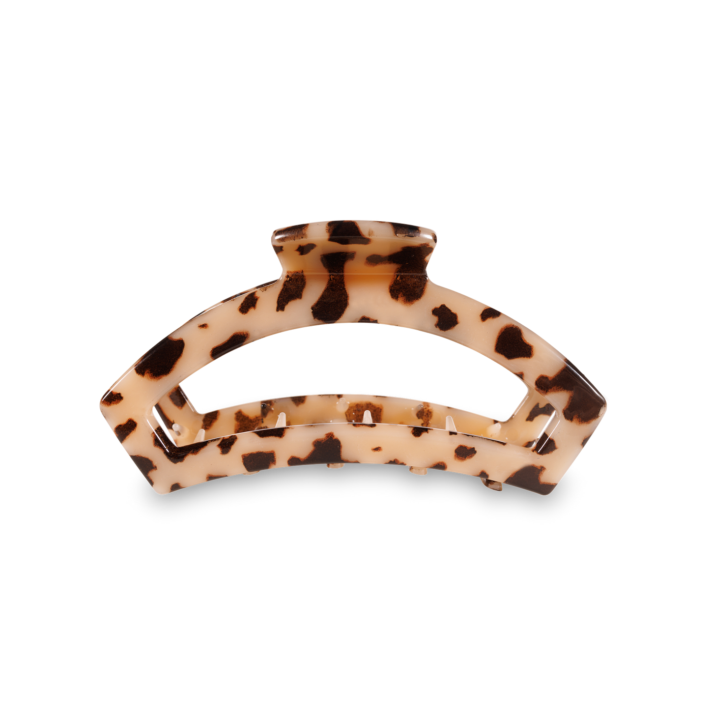 Teleties Medium Open Hair Clip-Blonde Tortoise