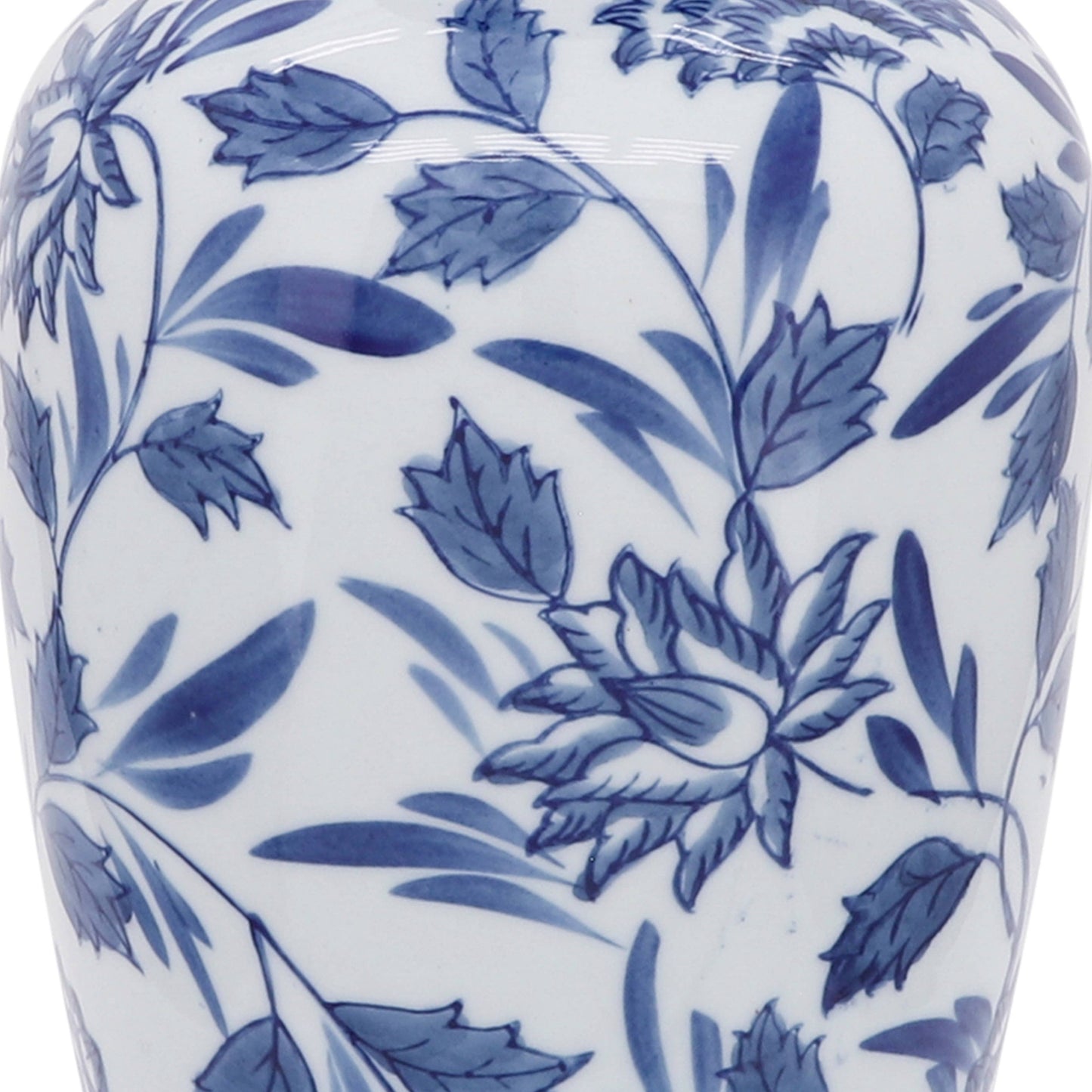 Sagebrook Home Blue Ceramic Decorative Vase (13 inch)