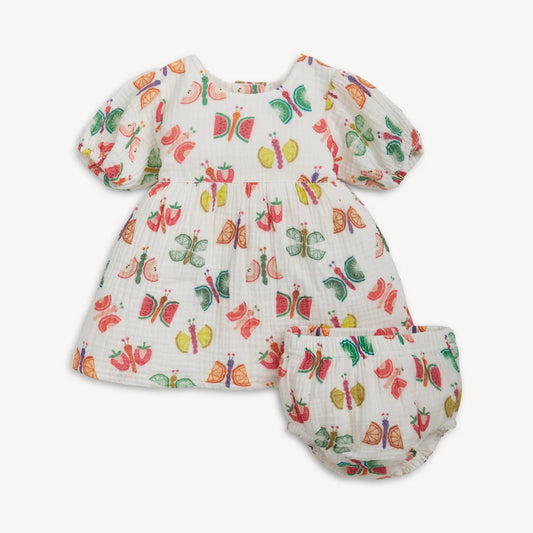 Magnetic Me Woven Dress & Diaper Cover Set-The Fruit Flies