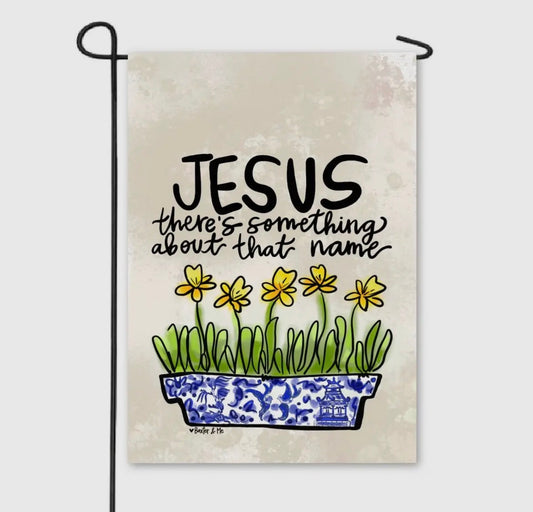 Baxter & Me Garden Flag-Something About That Name