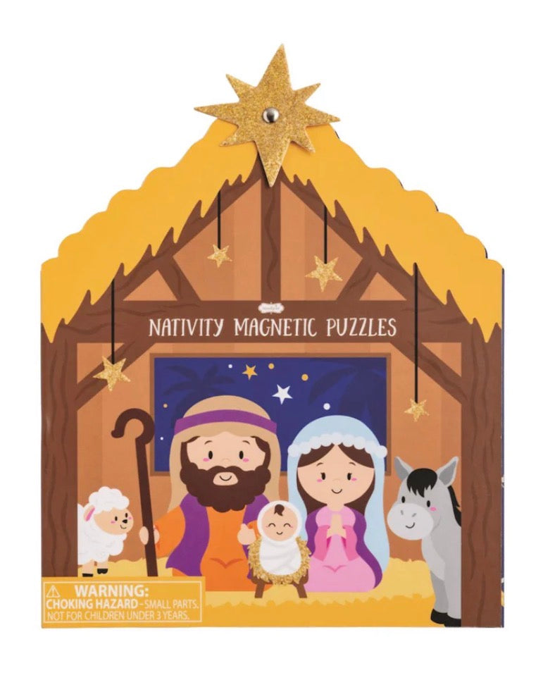Mudpie Nativity Magnetic Puzzle Set