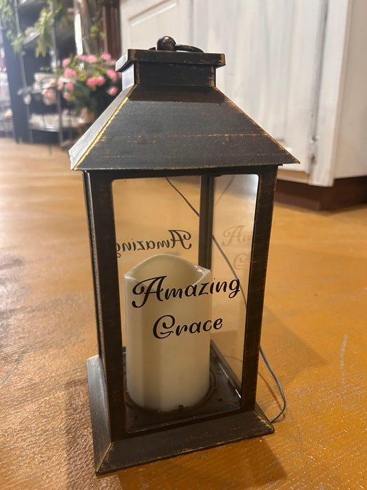 Amazing Grace LED Lantern