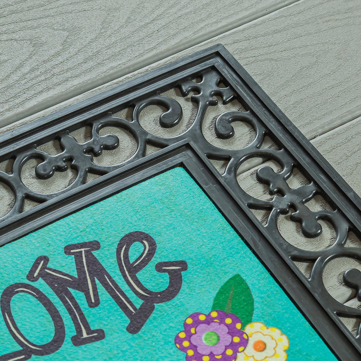 Evergreen Enterprises Fleur Scroll Sassafras Mat Tray