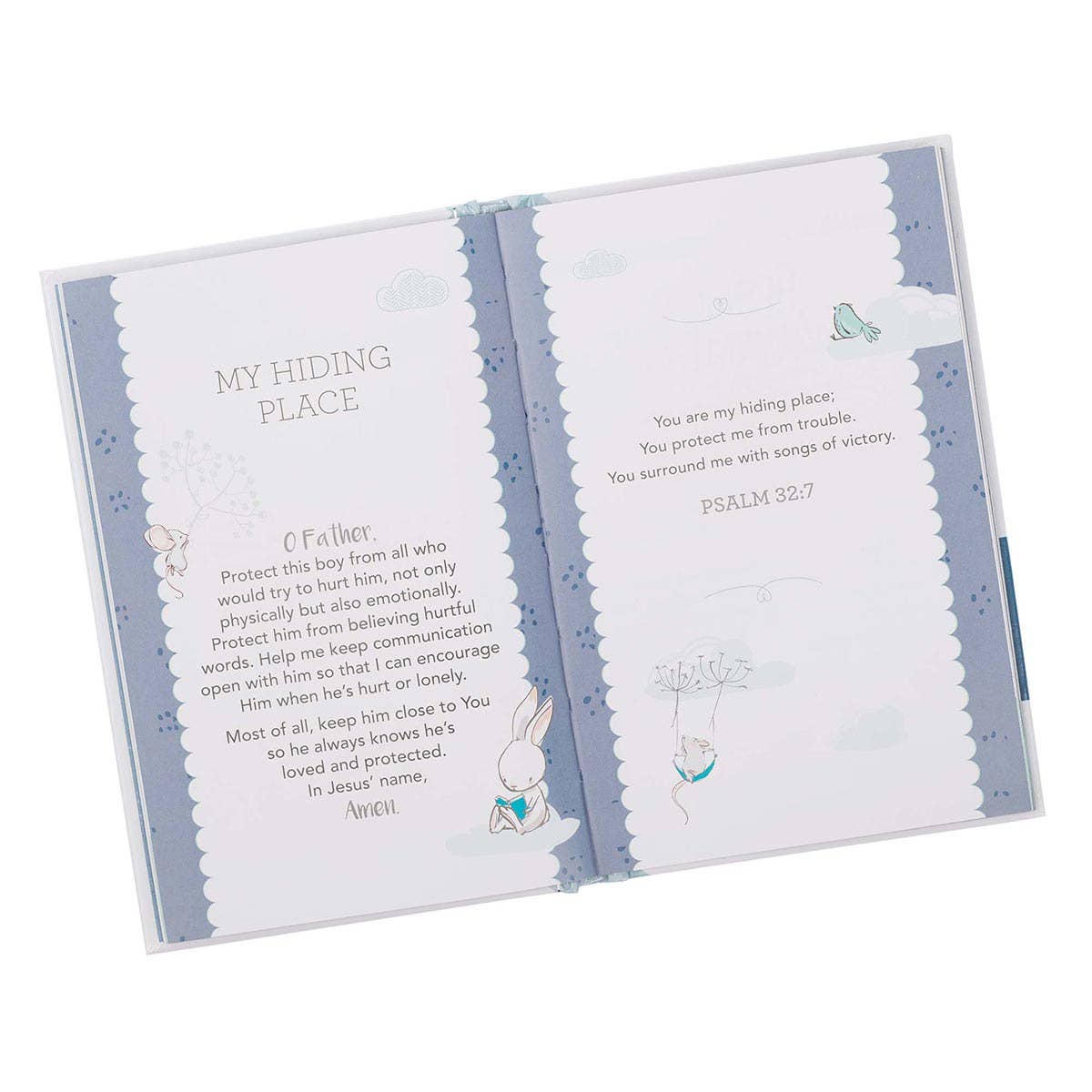 Christian Art Gifts Kid Book-Prayers for My Baby Boy-Padded Hardcover