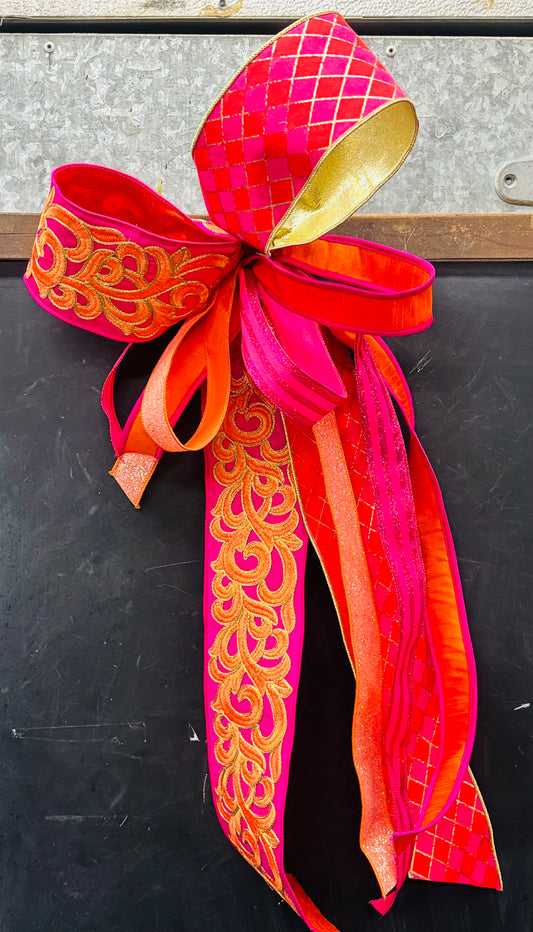 Breast Cancer Awareness Bow