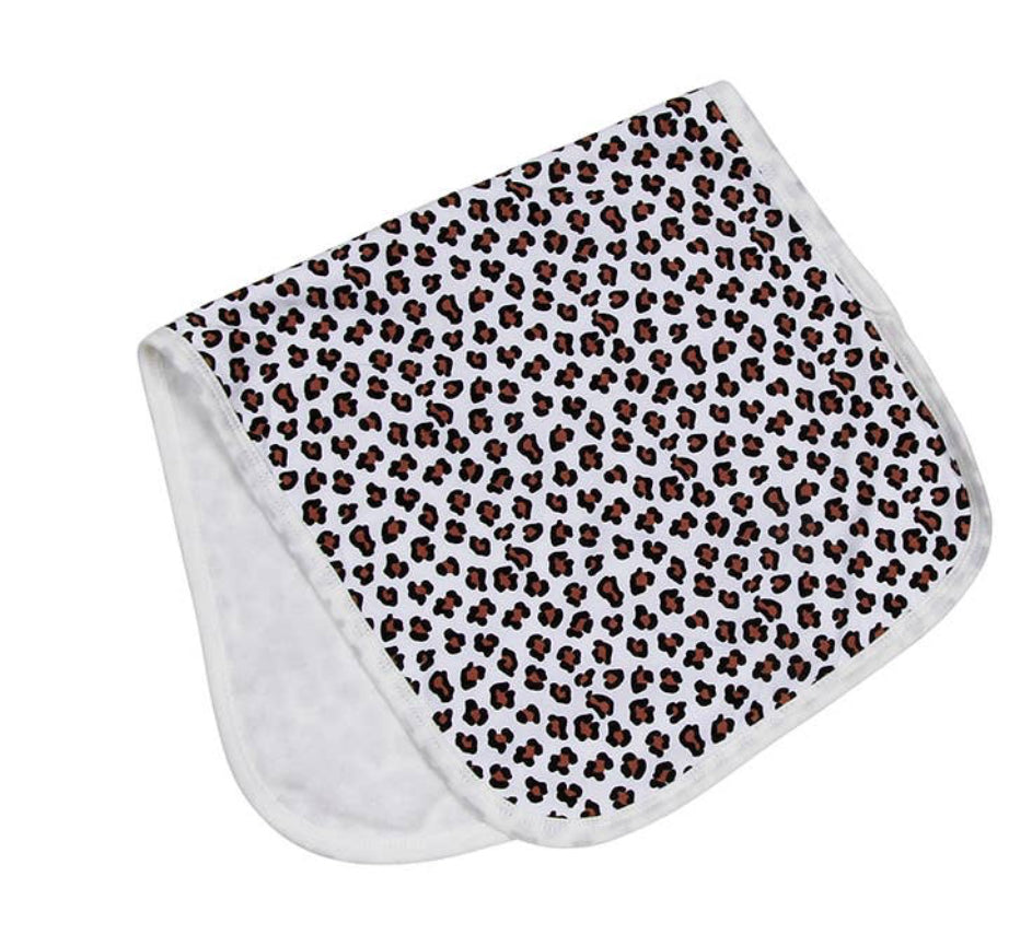 London Bridge Burp Cloth-Lacey the Leopard