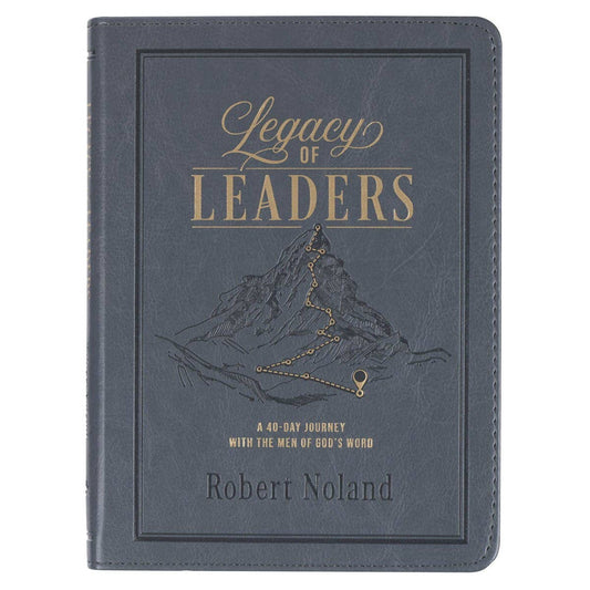 Christian Art Gifts Devotional Legacy of Leaders-Faux Leather