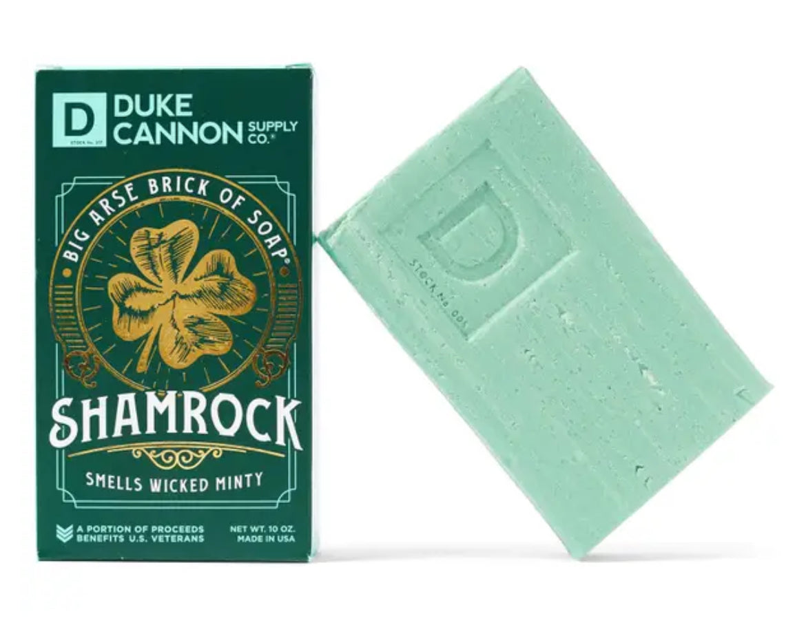 Duke Cannon Bar Soap-Shamrock