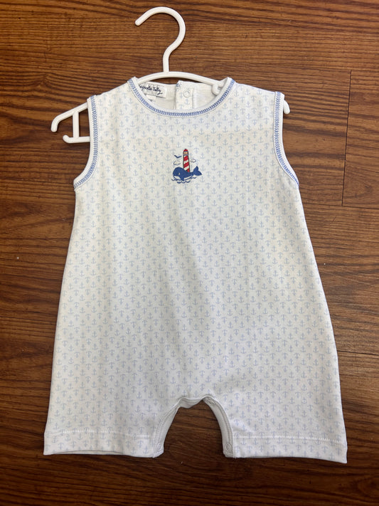 Magnolia Baby Lighthouse Friends Romper (9 months)