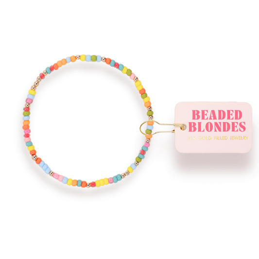Beaded Blondes Snowcone Sprinkle-Kids Size