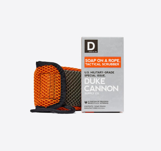 Duke Cannon Soap on a Rope Tactile Scrubber