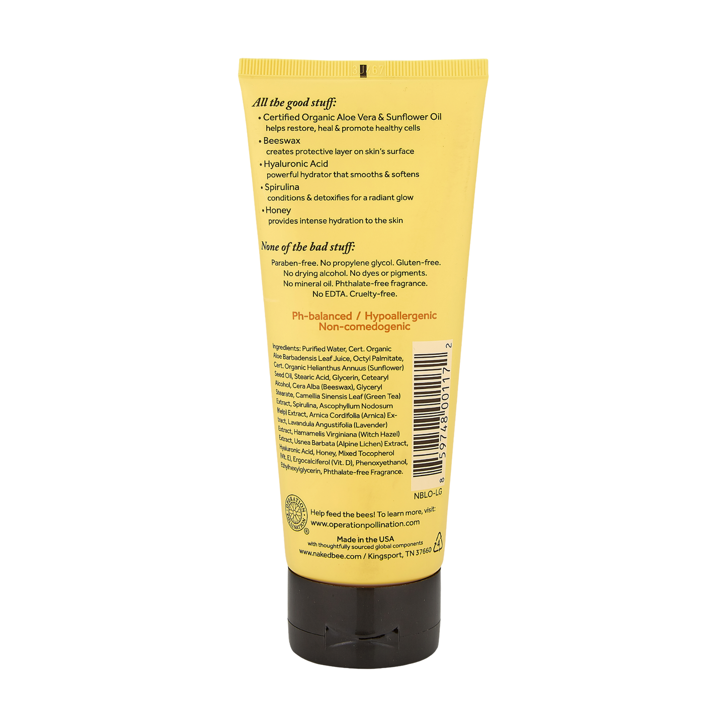 The Naked Bee Orange Blossom Honey Hand & Body Lotion (6.7 oz)