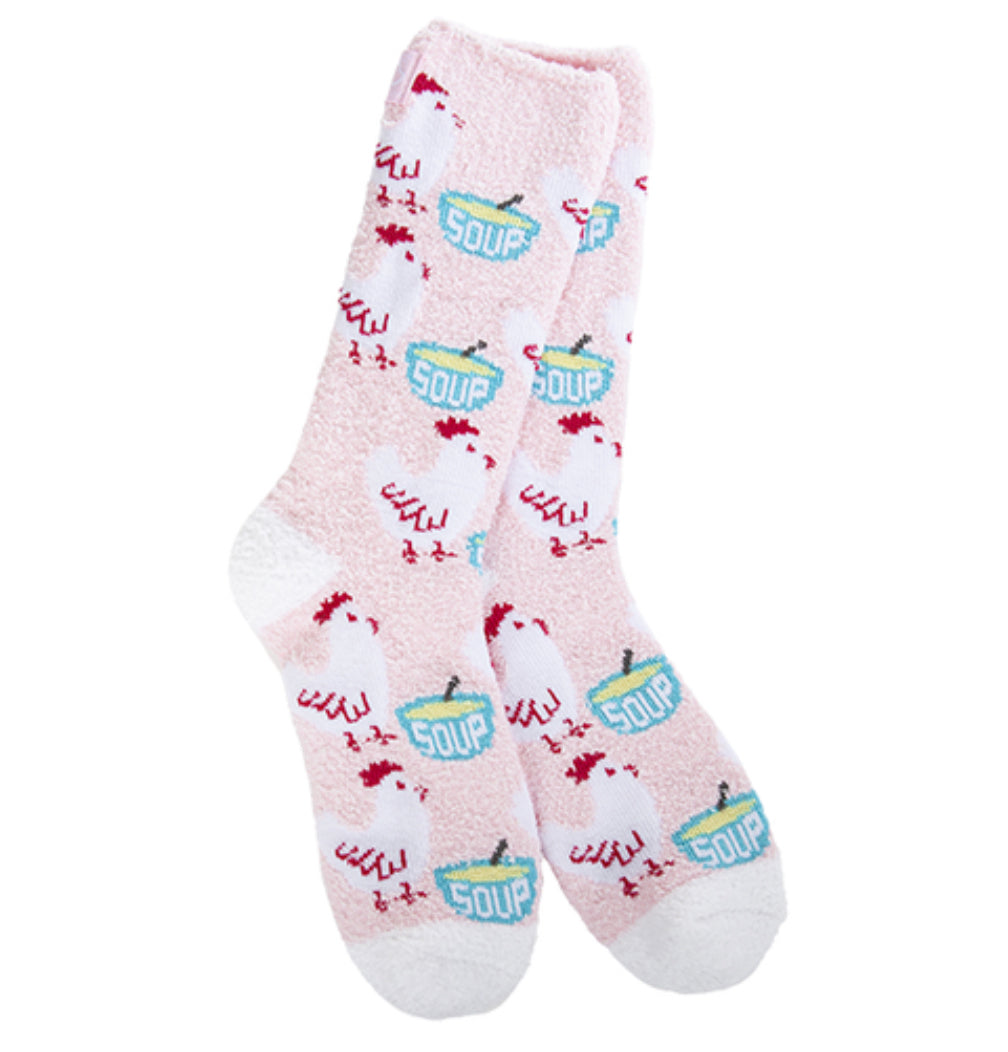 World’s Softest Socks Cozy Crew-Chicken Soup