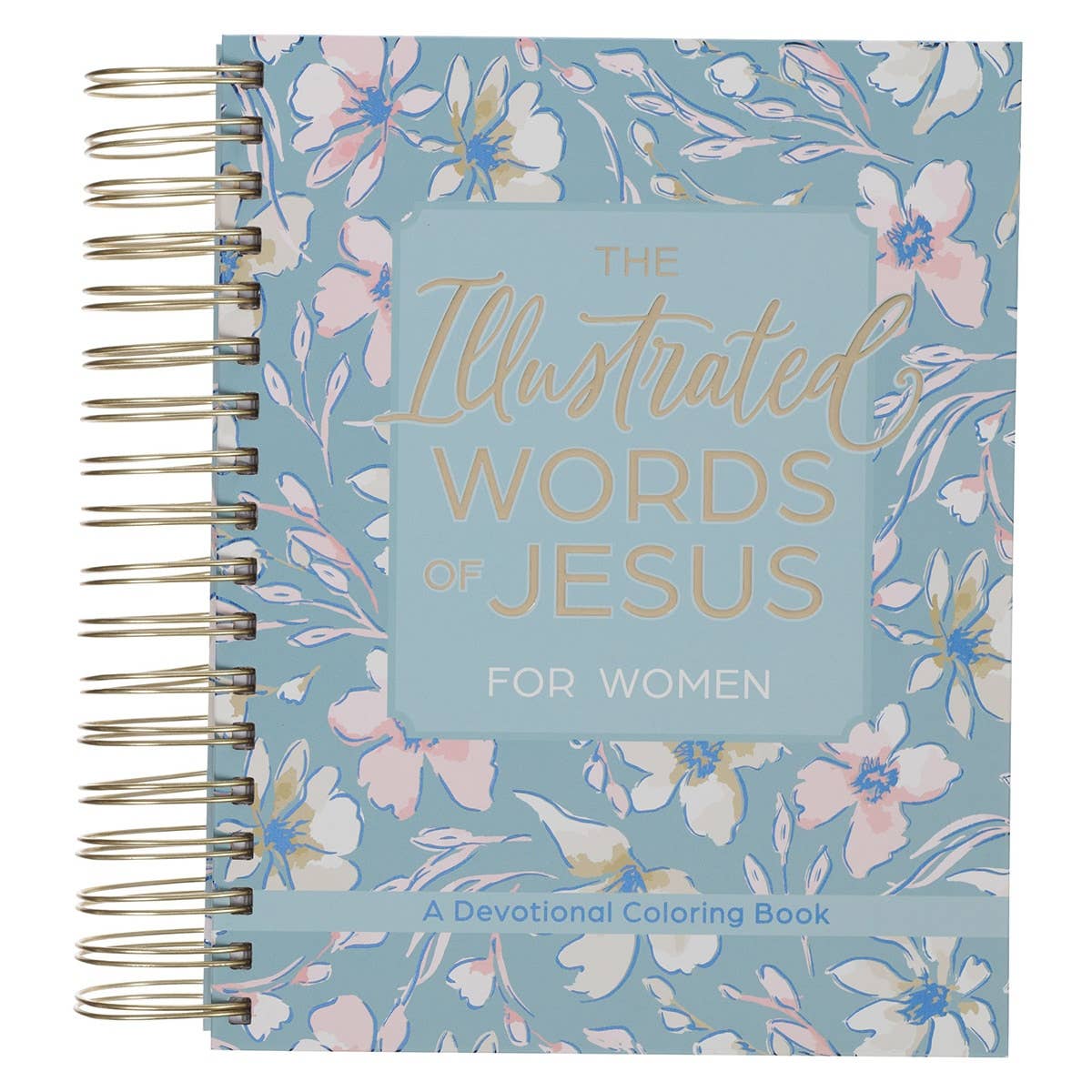 Christian Art Gifts Coloring Devotional Illustrated Words of Jesus for Women