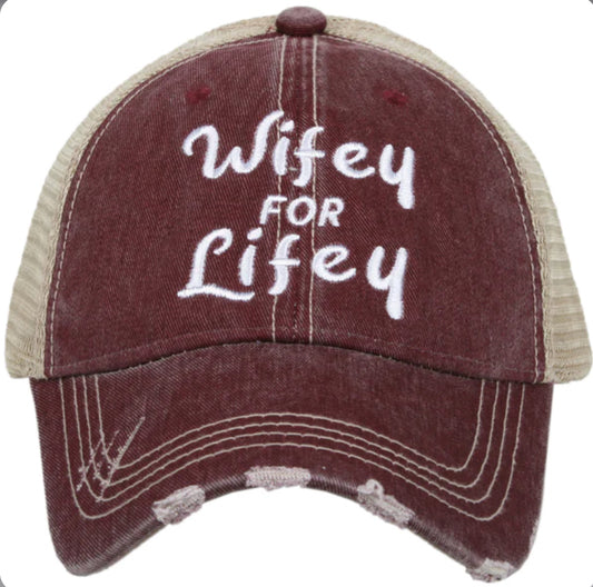 Katydid Trucker Hat-Wifey For Lifey