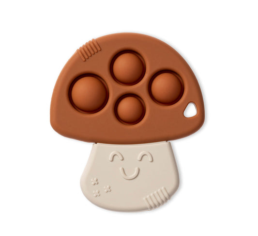 Itzy Ritzy Itzy Pop Sensory Popper Toy-Mushroom