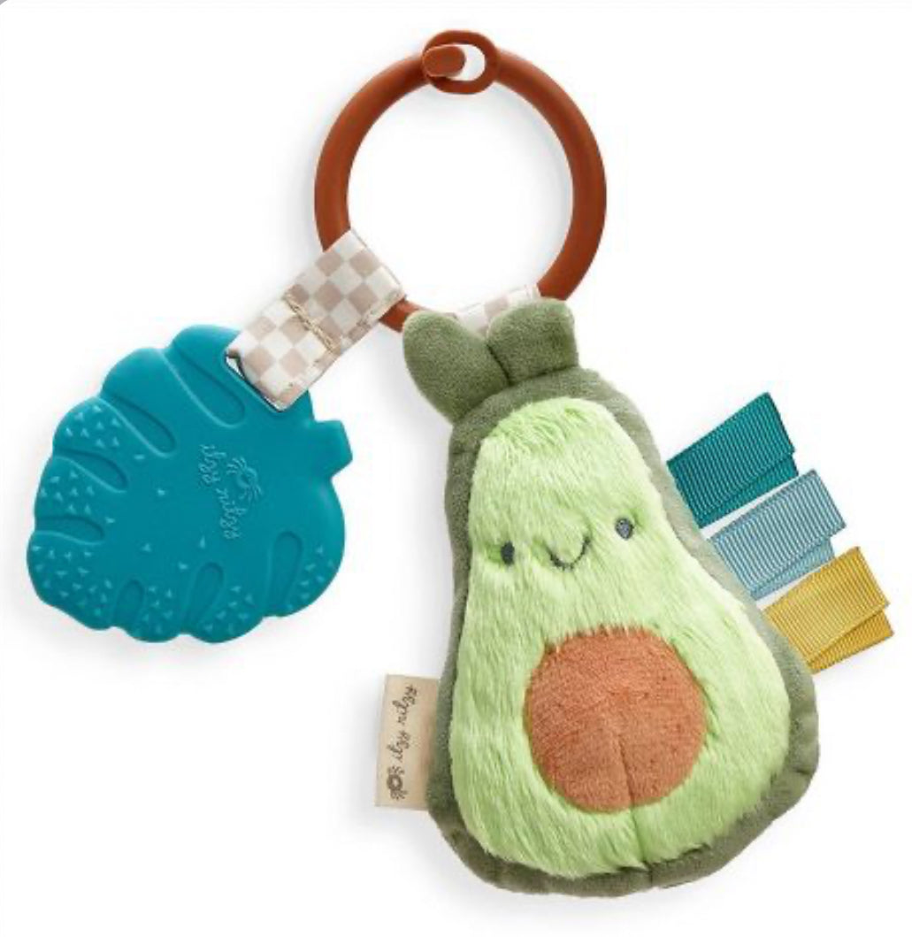 Itzy Ritzy Itzy Pal Plus + Teether-Avocado