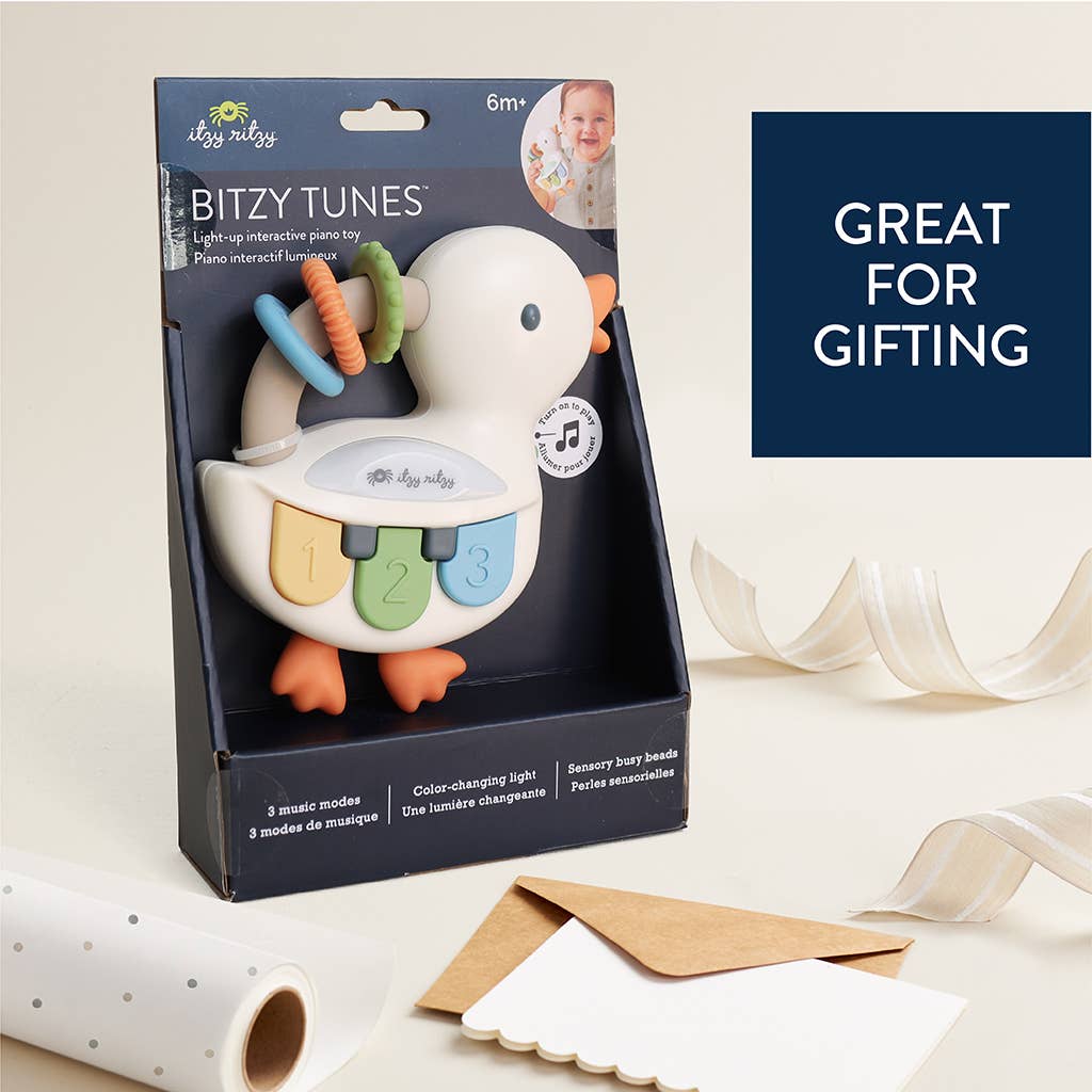 Itzy Ritzy Bitzy Tunes Light-up Interactive Piano Toy