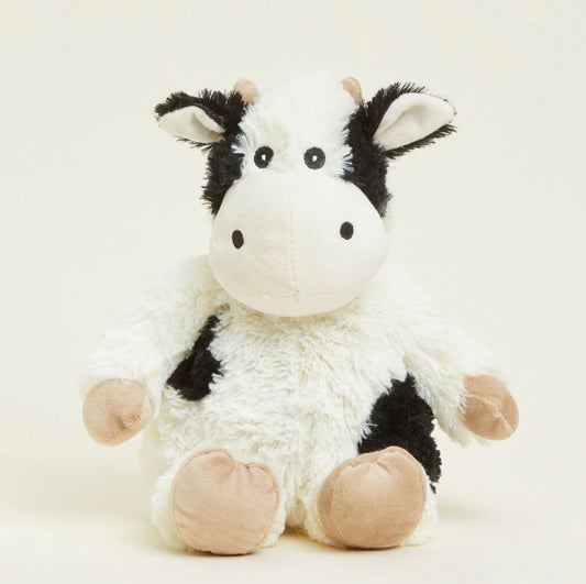 Warmies-Black & White Cow