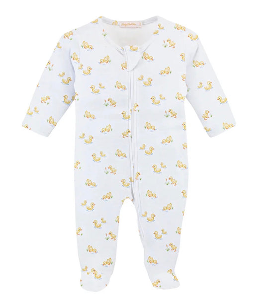 Baby Club Chic Tiny Baby Duckies Coverall