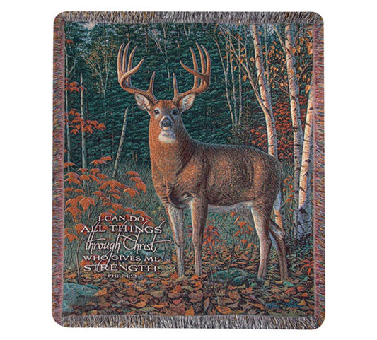 Carson Home Accents Woven Throw-Autumn Sentinel