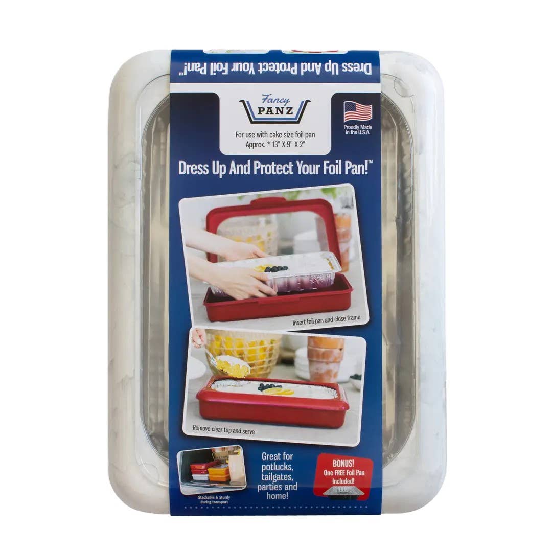 Fancy Panz Cake Pan Set with Spoon-Marble