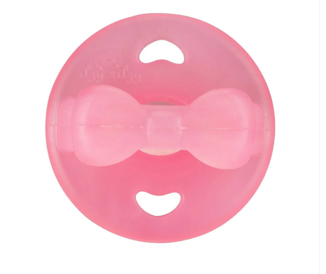 Itzy Ritzy Teensy Teether-Pink Bow