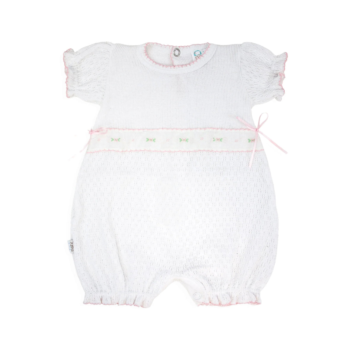 Paty Knit Bubble-Swiss Floral