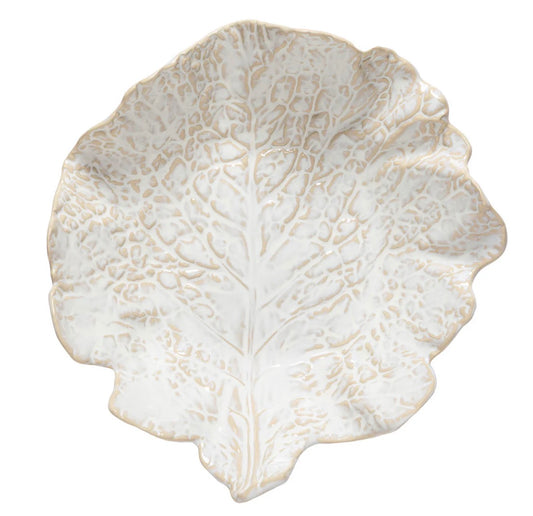 Costa Nova Silvina Fennel White Leaf Centerpiece