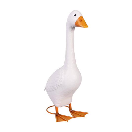 Evergreen Enterprises Giddy the Porch Goose Statue-Metal