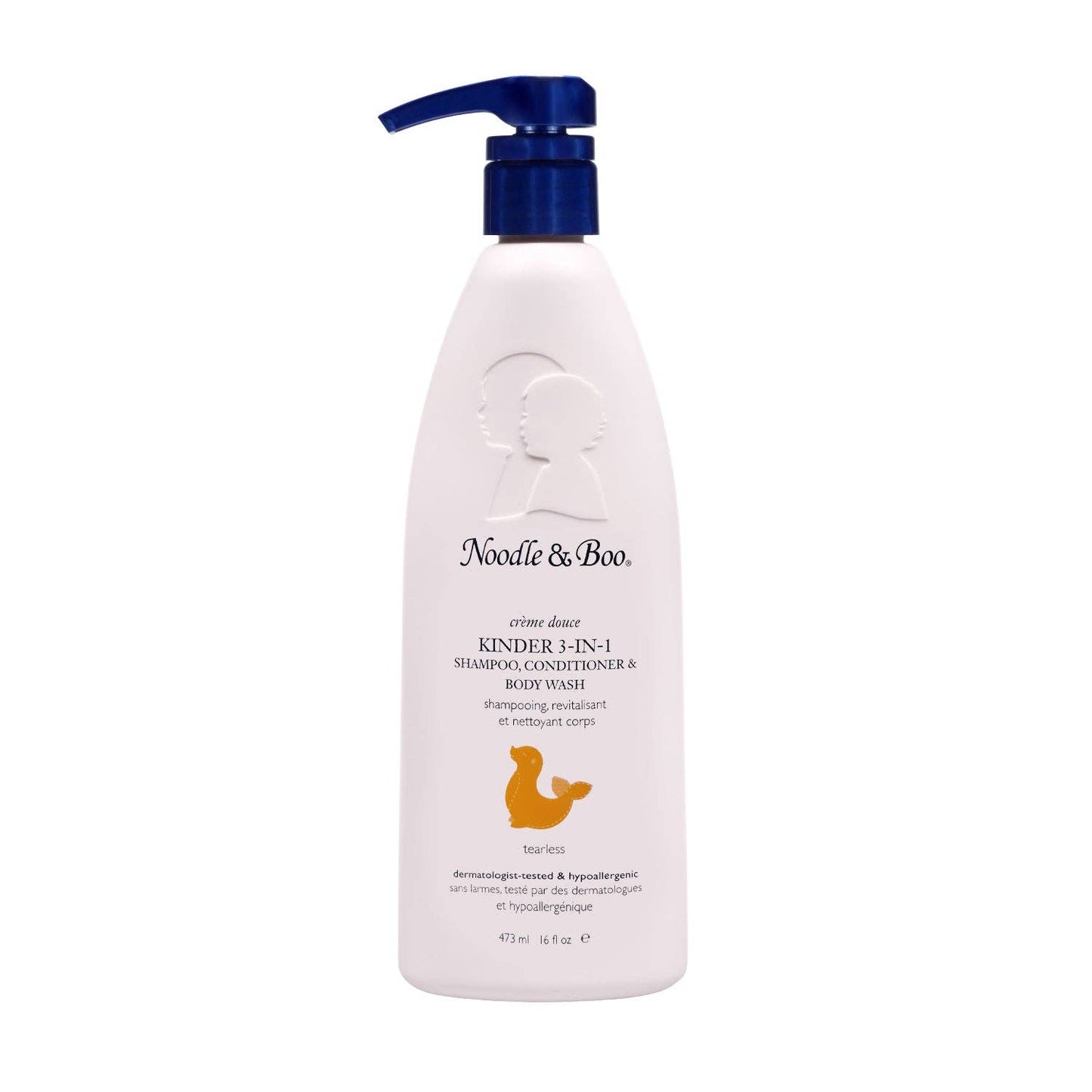 Noodle & Boo Kinder 3-in-1 Shampoo, Conditioner & Body Wash (16 oz)