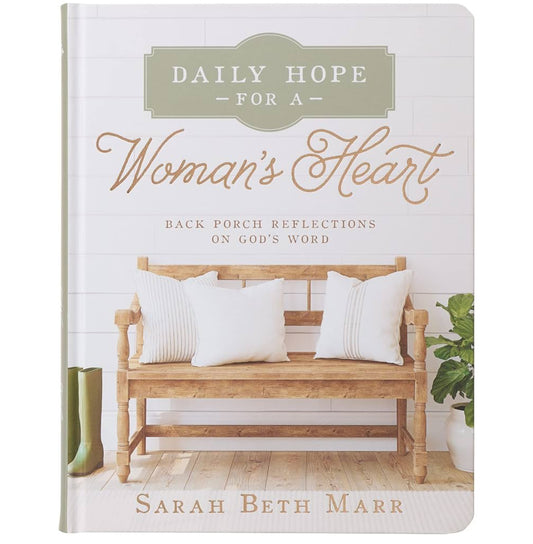 Christian Art Gifts Daily Hope for a Women's Heart Devotional-Hardcover