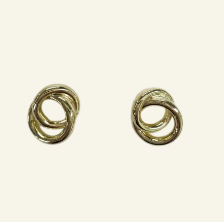 Sheila Fajl Small Sardegna Studs-Shiny 18K Gold Plated