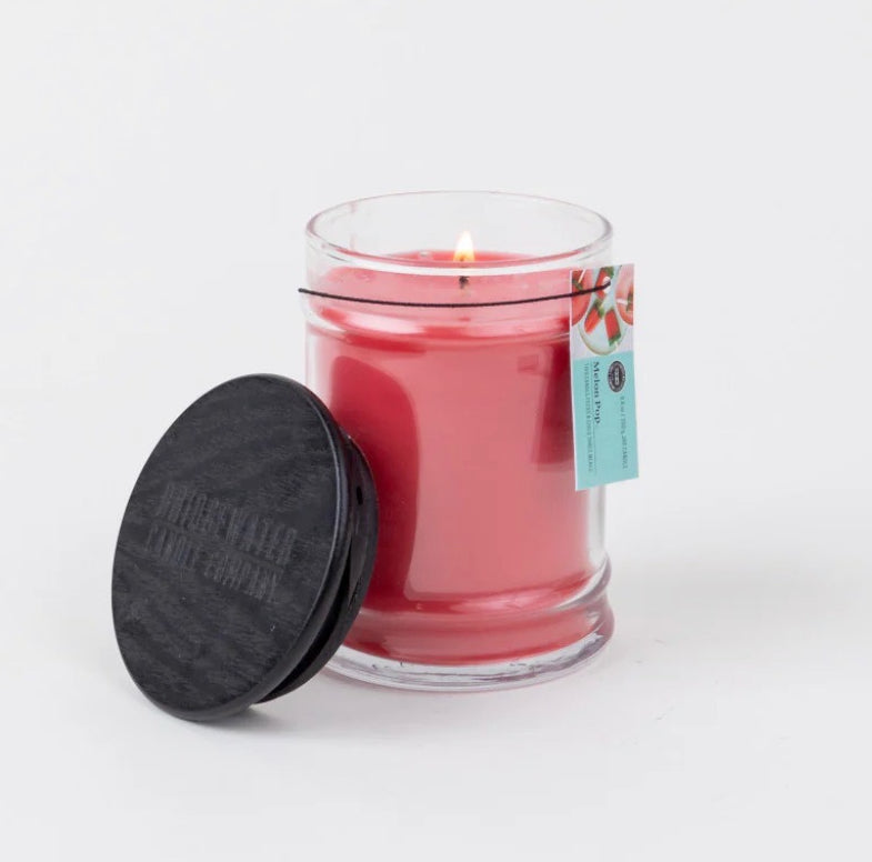 Bridgewater Small Jar Candle (8oz)-Melon Pop