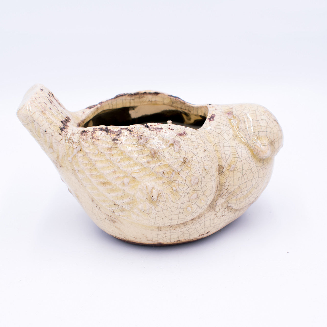 Swan Creek Candle Bird Pottery-Vanilla Pound Cake