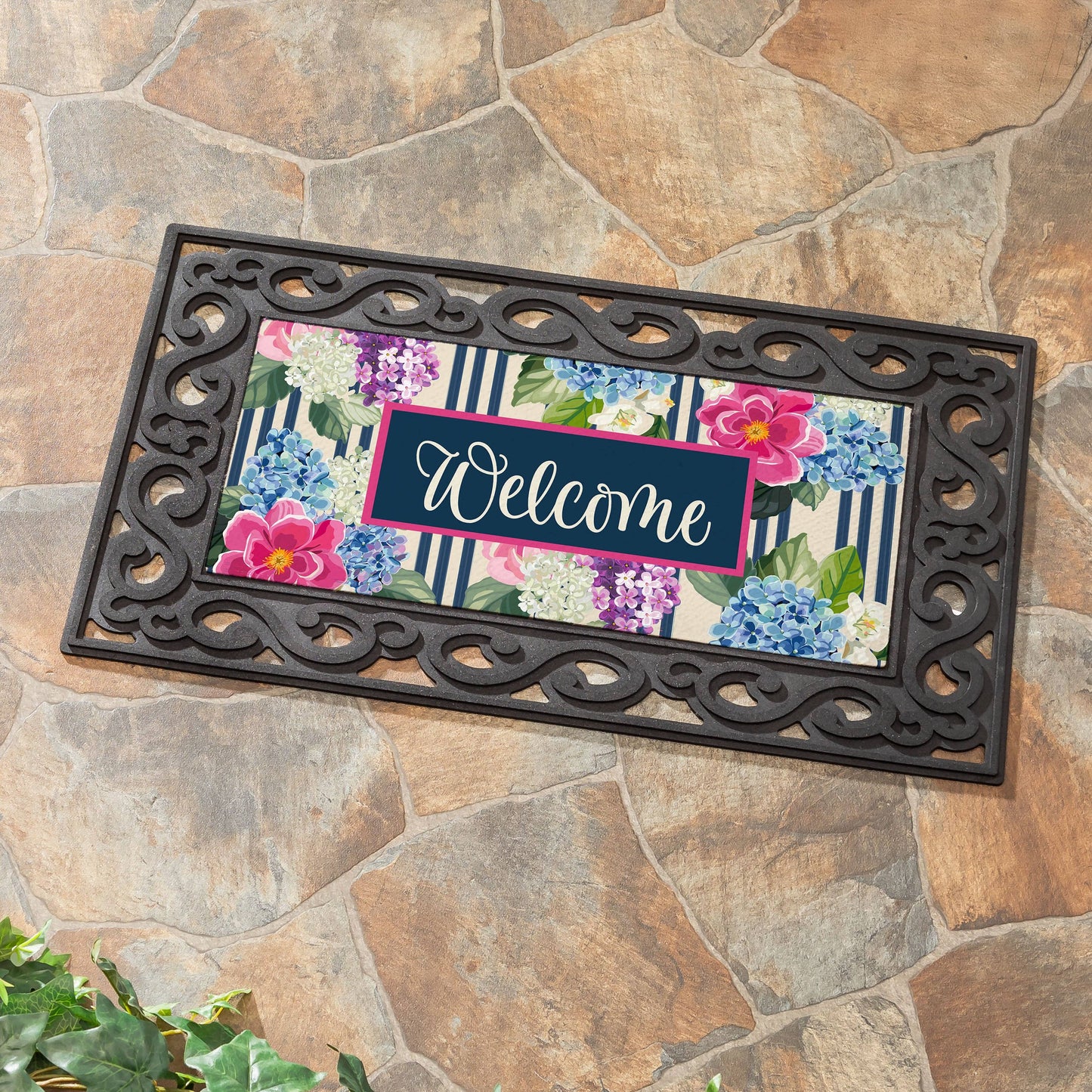 Evergreen Enterprises Sassafras Switch Mat-Chinoiserie Floral Pattern