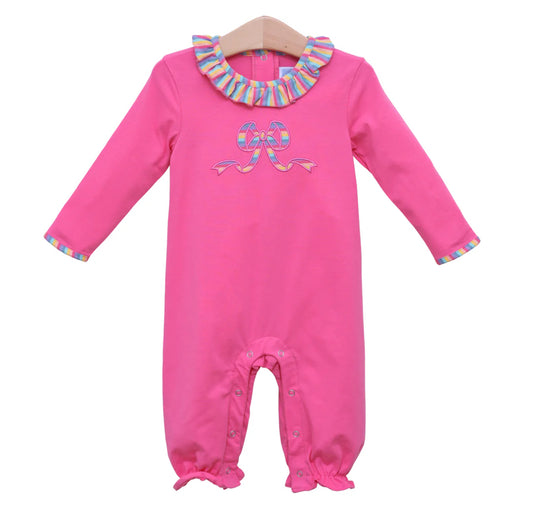 Trotter Street Kids Bow Romper