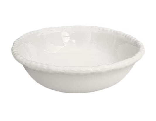 Always Relish Beaded Soup/Cereal Bowl-White