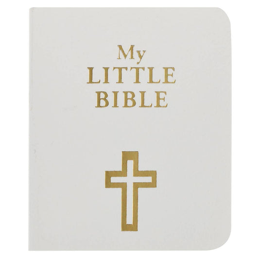Christian Art Gifts My Little Bible White