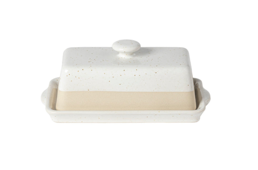 Costa Nova Rectangular Butter Dish With Lid Fattoria