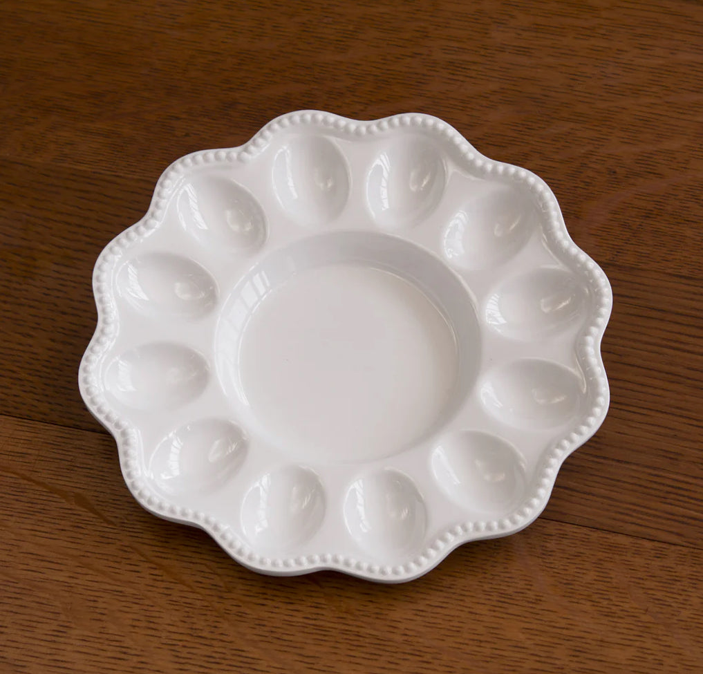 Beatriz Ball VIDA Alegria Deviled Egg Platter