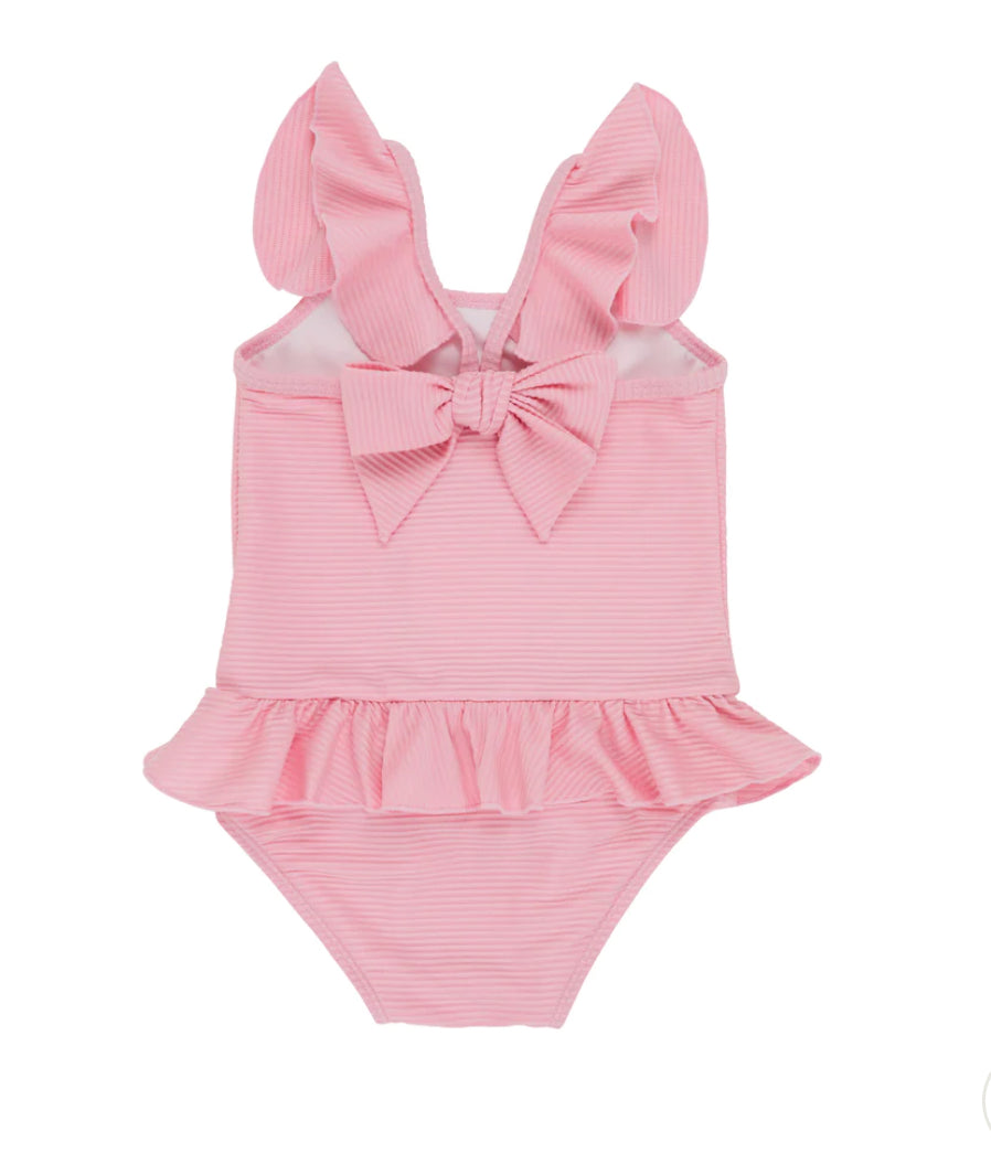 Beaufort Bonnet St. Lucia Ribbed Swimsuit-Pier Party Pink