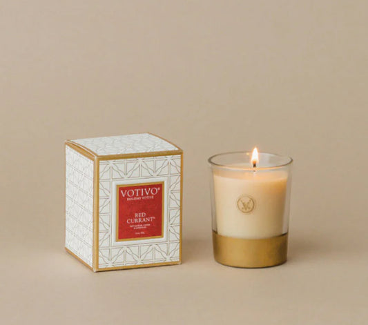 Votivo Red Currant Holiday Collection Votive