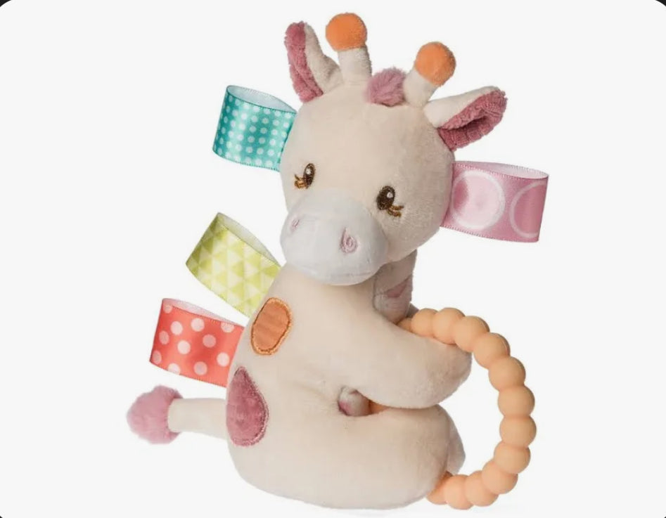 Mary Meyer Taggies Tilly Giraffe Rattle