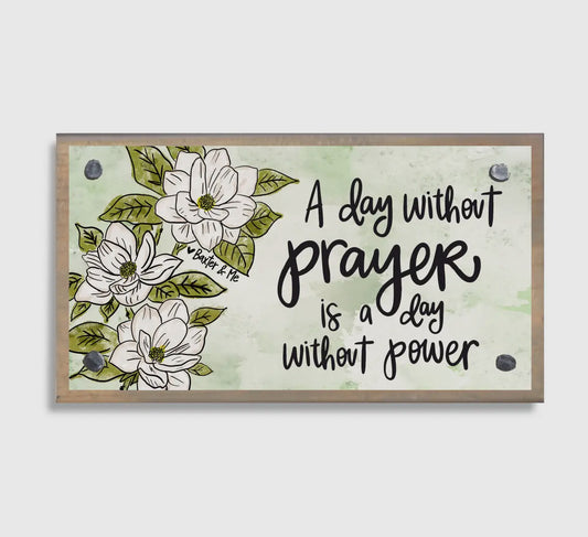 Baxter & Me Happy Block-Power In Prayer
