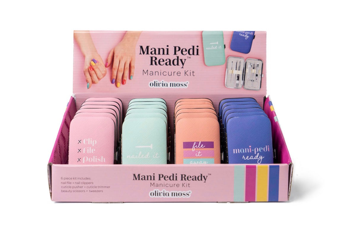 Lemon Lavender Mani Pedi Ready Olivia Moss Manicure Kit