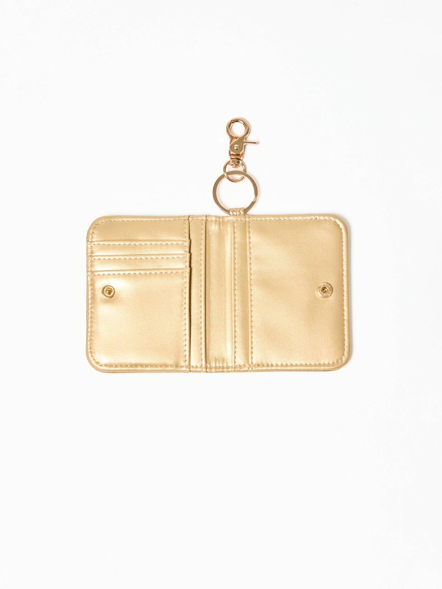 Mary Square ID Wallet-Champagne