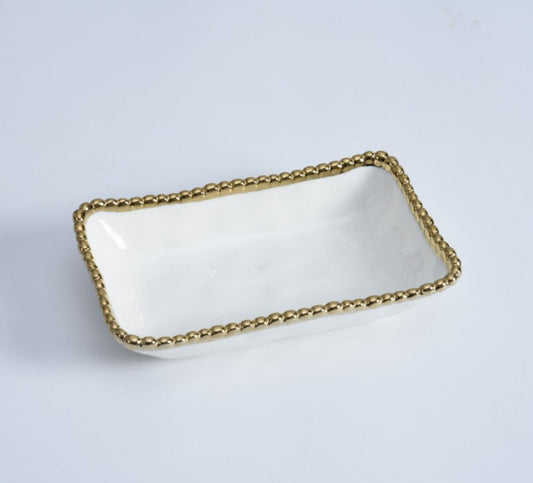 Pampa Bay Rectangular Dish-Golden Salerno